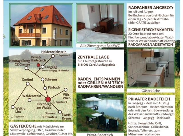 Sommerfrische Waldviertel Kirchberg am Walde Exterior foto